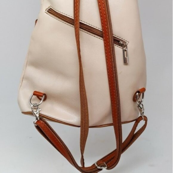 Vera Pelle Italy Michelangelo Leather Backpack